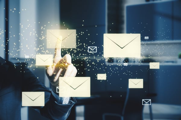 come fare backup email